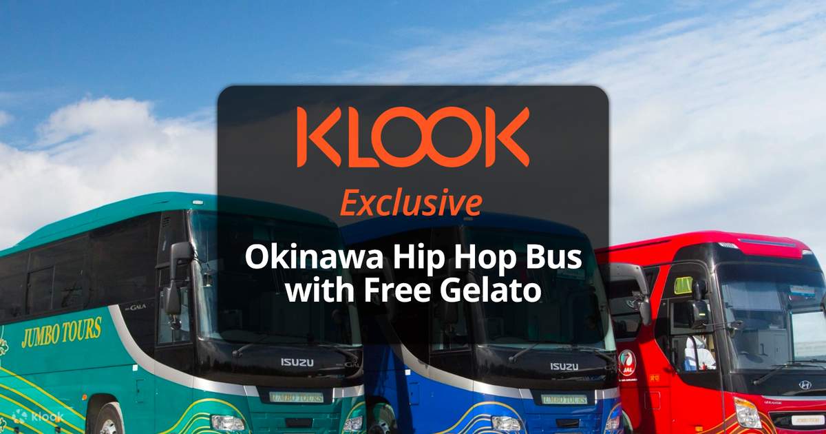 [KLOOK Exclusive] Okinawa Hip Hop Bus One Day Tour: Cape Manza, Okinawa ...